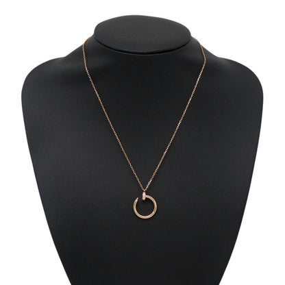 Cartier Necklace Juste Uncle Pendant Diamond Total 18k Pink Gold — view 4