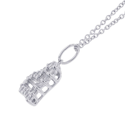 Tiffany & Co Necklace Sentimental Pendant Diamond — view 2