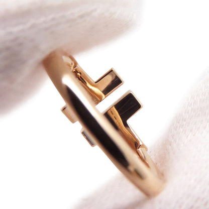 Tiffany & Co Ring T Wire Mother of Pearl 18k Pink Gold — view 6