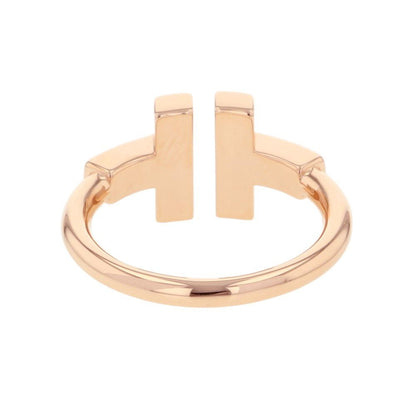 Tiffany & Co Ring T Wire Mother of Pearl 18k Pink Gold — view 3