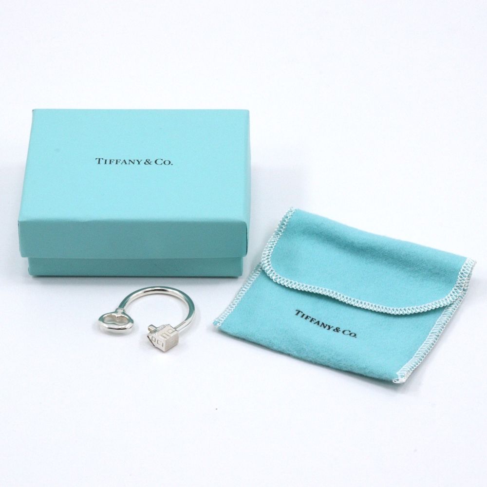 Tiffany & Co Key Ring My Sweet House Motif 925 Sterling Silver Key Holder — view 7