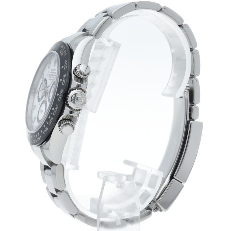 Rolex Cosmograph Daytona Watch SS Ceramic White — view 3