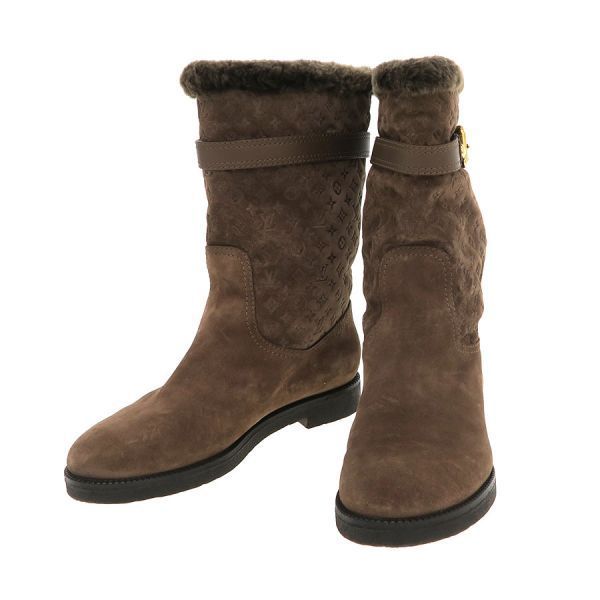 Louis Vuitton Boots Brown