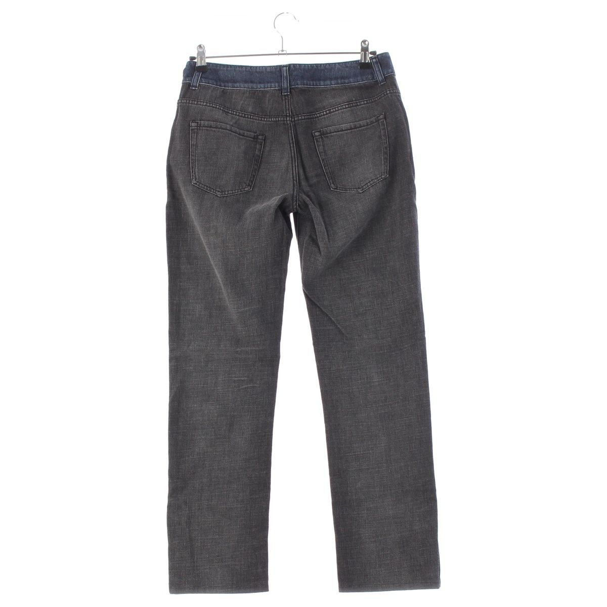 Chanel Bicolor Denim Pants Indigo 40 — view 2