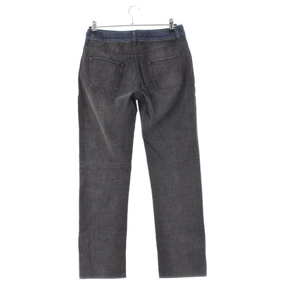 Chanel Bicolor Denim Pants Indigo 40 — view 2