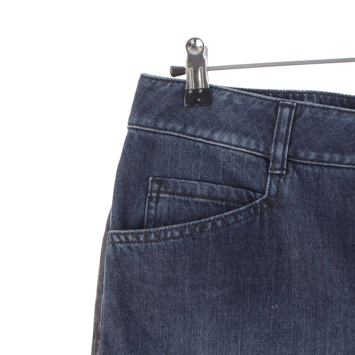Chanel Bicolor Denim Pants Indigo 40 — view 4