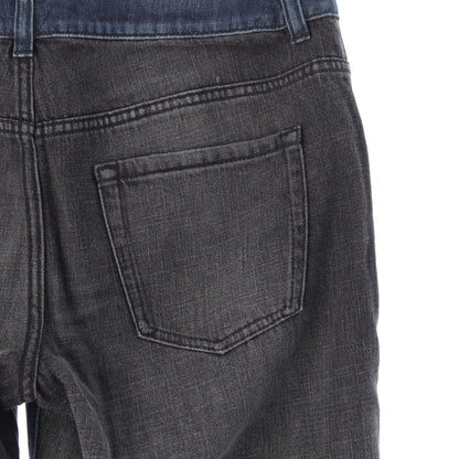 Chanel Bicolor Denim Pants Indigo 40 — view 6