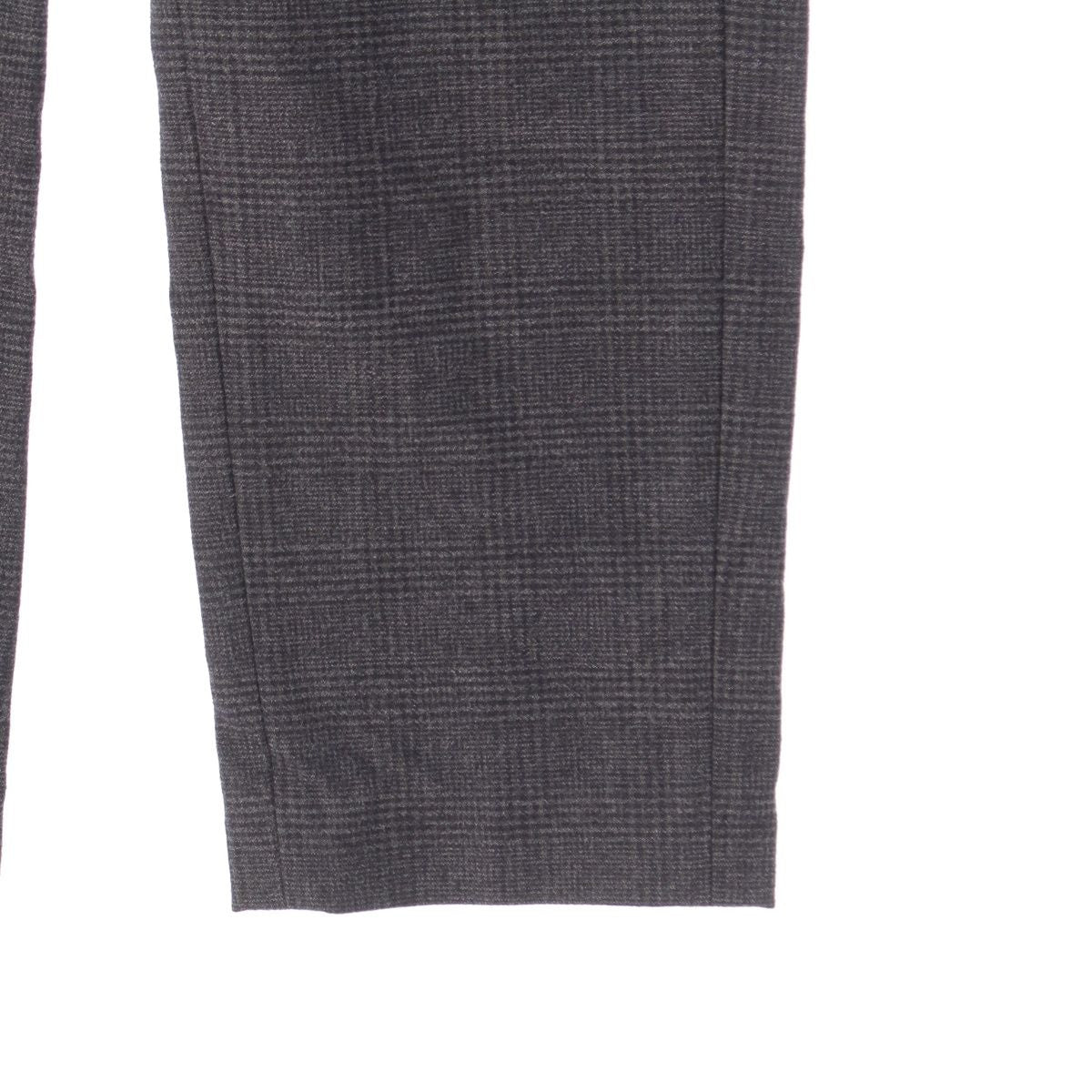 Brunello Cucinelli Wool Check Trousers Pants Gray 38 — view 4