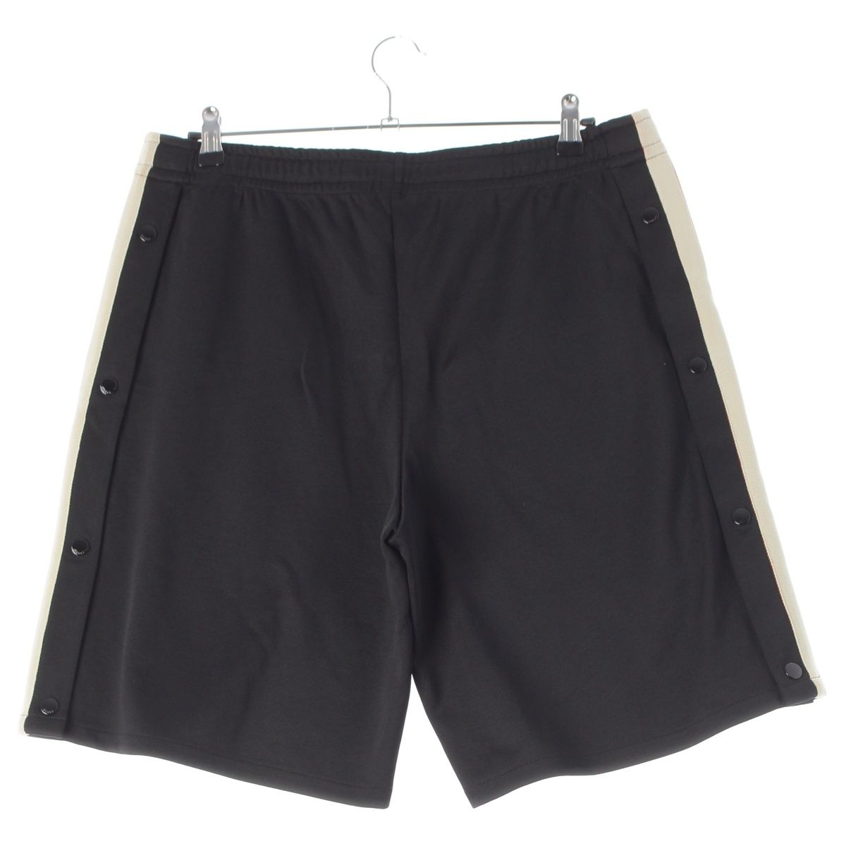 Gucci Polyester Cotton Technical Jersey Side Line Shorts Black — view 2