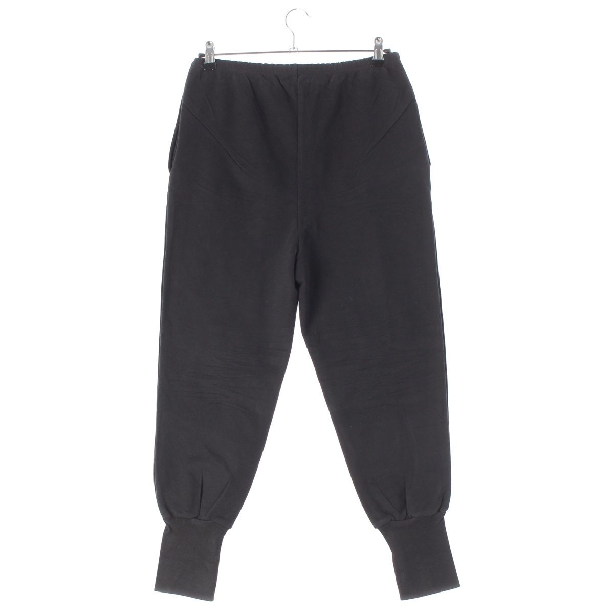 Balenciaga Cotton Logo Embroidery Sweatshirt Jogger Pants Black — view 2