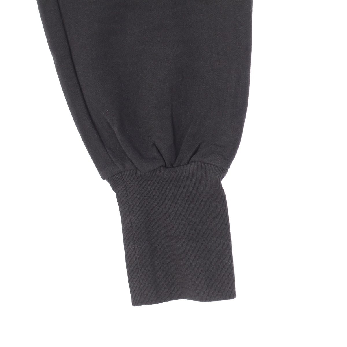 Balenciaga Cotton Logo Embroidery Sweatshirt Jogger Pants Black — view 4