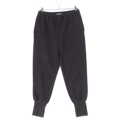 Balenciaga Cotton Logo Embroidery Sweatshirt Jogger Pants Black