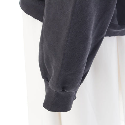 Balenciaga Be Different Destroyed Hoodie Top Black — view 7