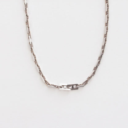 Hermes 925 Cles MM Necklace Silver 42 — view 3
