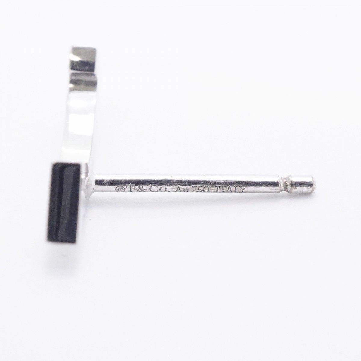 Tiffany & Co Earrings T Smile Mini 18k White Gold — view 4