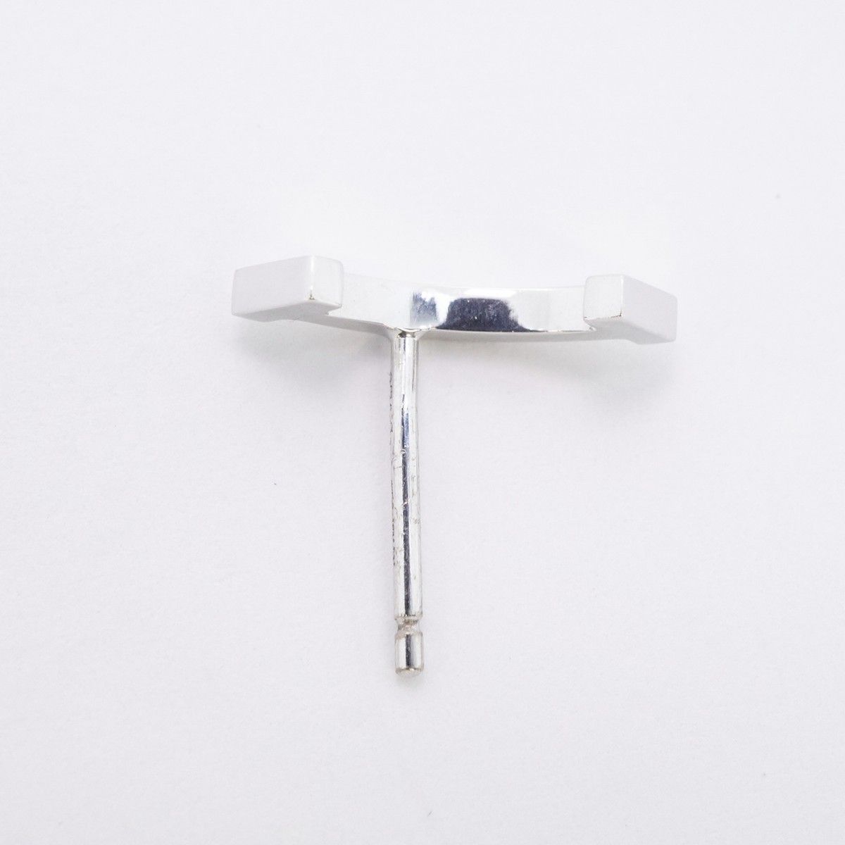Tiffany & Co Earrings T Smile Mini 18k White Gold — view 7