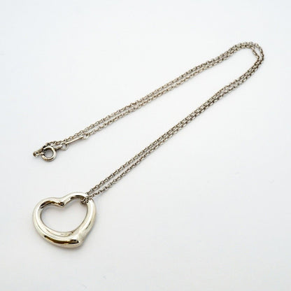 Tiffany & Co Necklace Open Heart 925 Sterling Silver — view 3