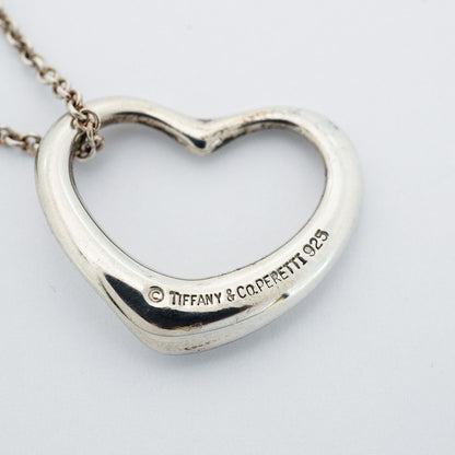 Tiffany & Co Necklace Open Heart 925 Sterling Silver — view 6