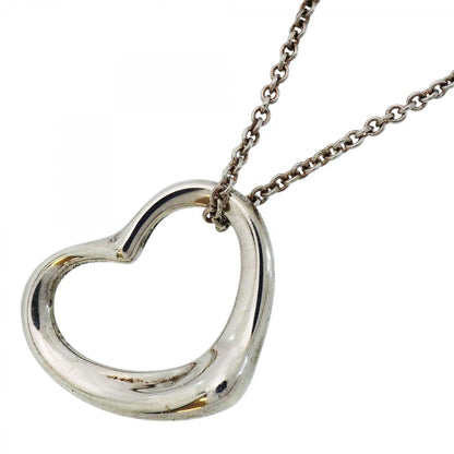 Tiffany & Co Necklace Open Heart 925 Sterling Silver