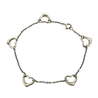 Tiffany & Co Bracelet Open Heart 925 Sterling Silver