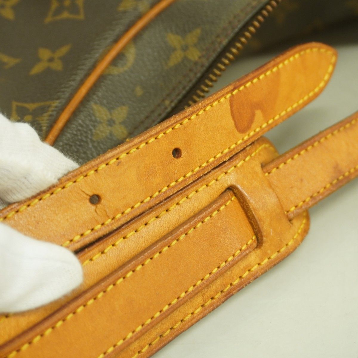 Louis Vuitton Shoulder Bag Monogram Boulogne 30 Brown — view 8