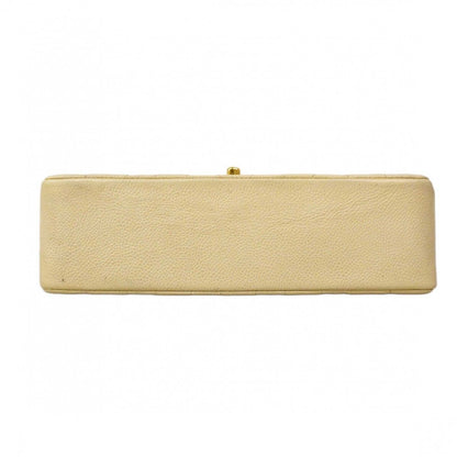 Chanel Shoulder Bag Diana Caviar Leather Ivory Gold — view 3