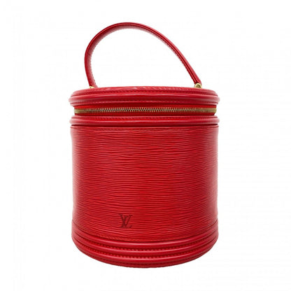Louis Vuitton Handbag Epi Cannes Castilian Red