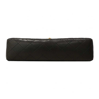 Chanel Handbag Quilted Parent Child Bag Lambskin Black Gold — view 3