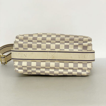 Louis Vuitton Shoulder Bag Damier Azur Naviglio White — view 3