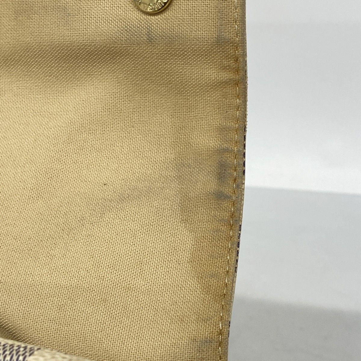 Louis Vuitton Shoulder Bag Damier Azur Naviglio White — view 6