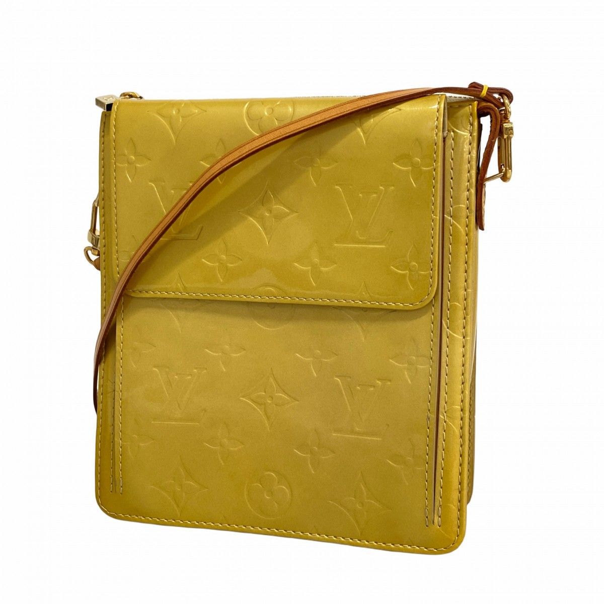 Louis Vuitton Handbag Vernis Mott Beige