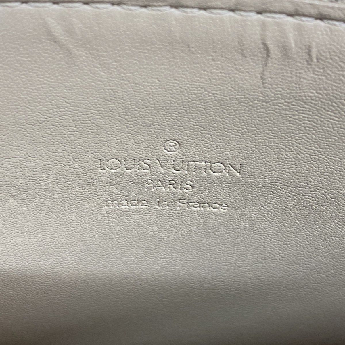 Louis Vuitton Handbag Vernis Mott Beige — view 5