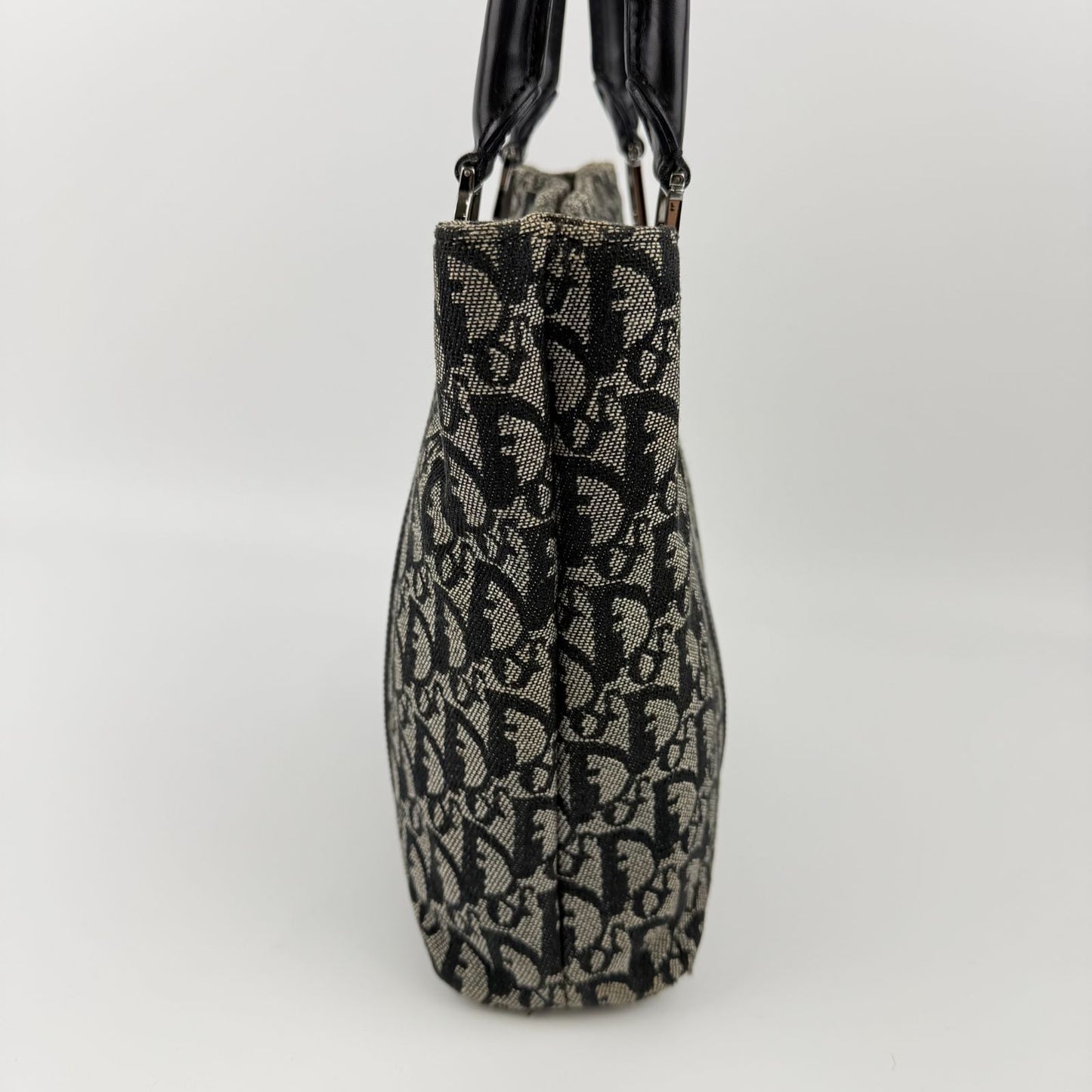 Dior Handbag Black Canvas Vintage — view 6