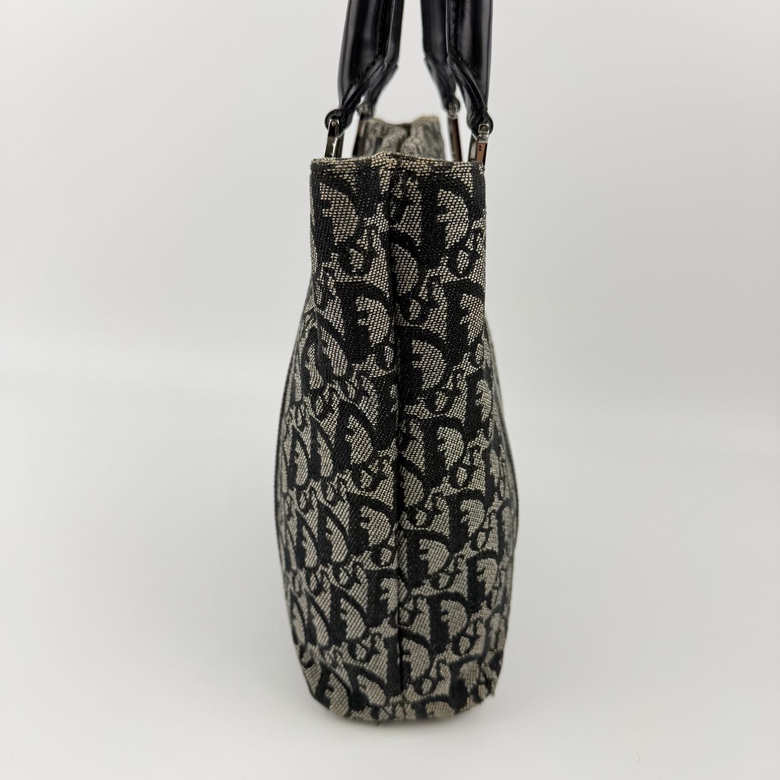 Dior Handbag Black Canvas Vintage — view 6