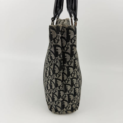 Dior Handbag Black Canvas Vintage — view 6