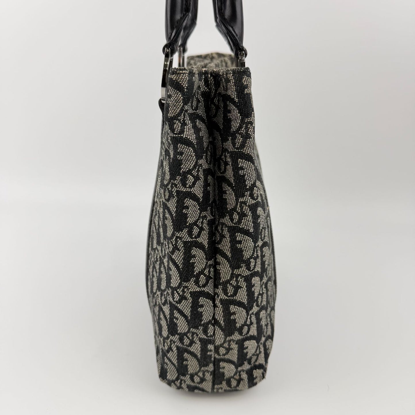 Dior Handbag Black Canvas Vintage — view 4