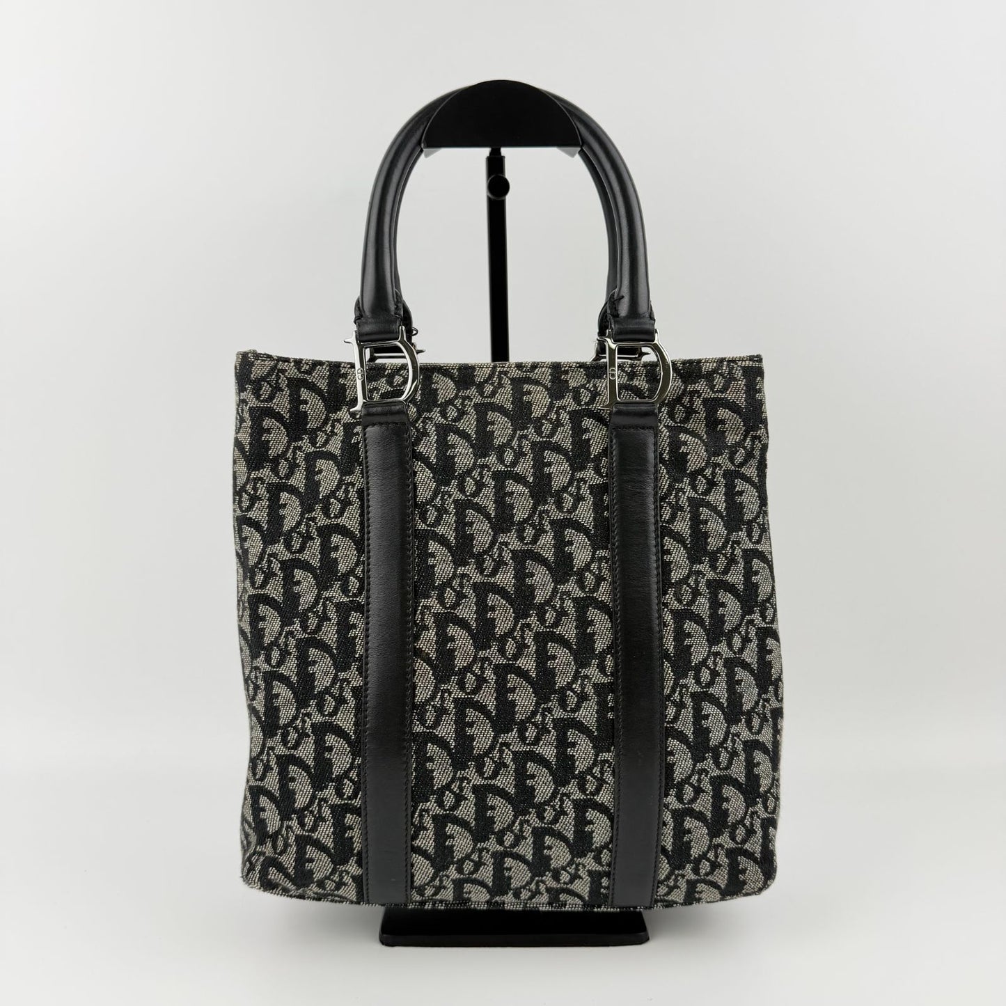 Dior Handbag Black Canvas Vintage — view 2
