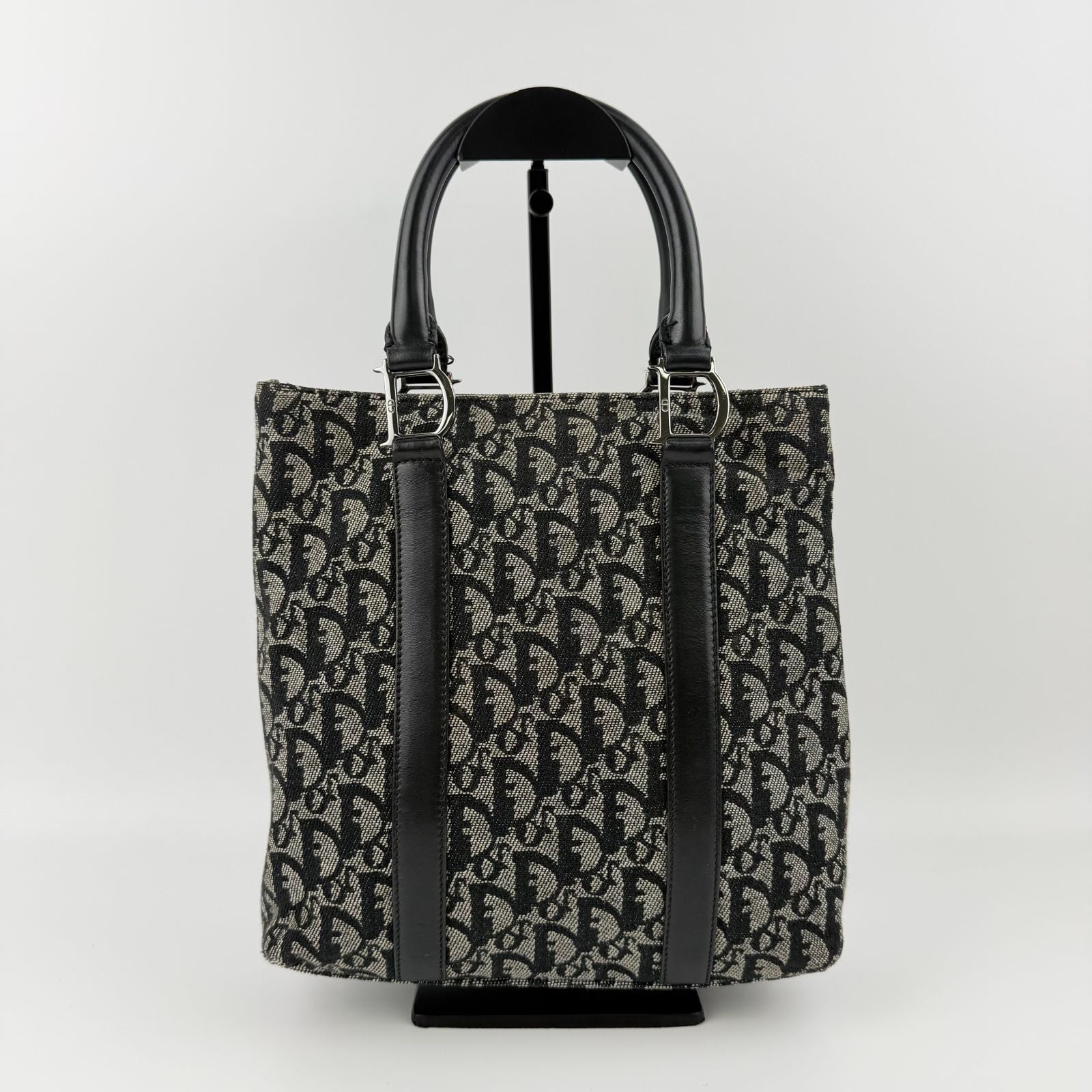Dior Handbag Black Canvas Vintage — view 2
