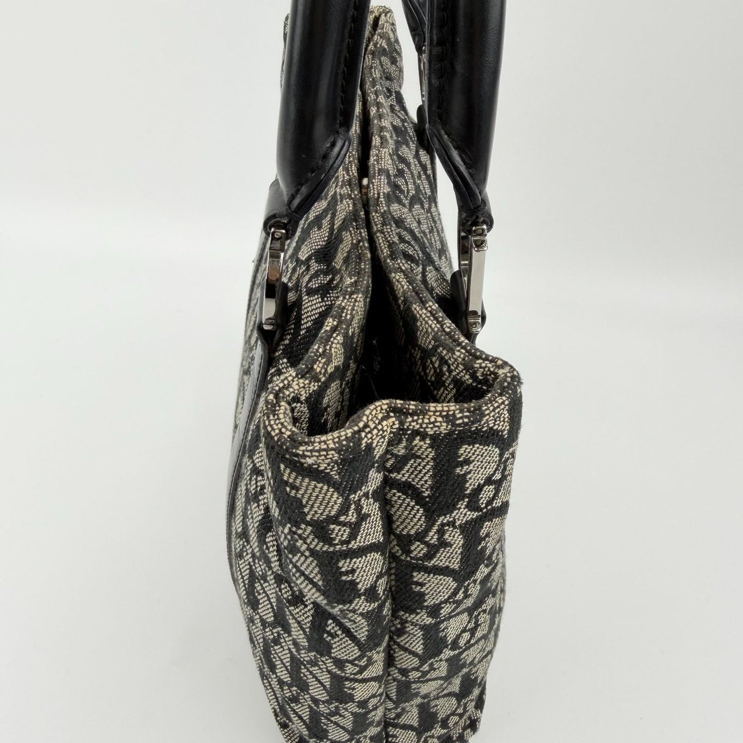 Dior Handbag Black Canvas Vintage — view 7