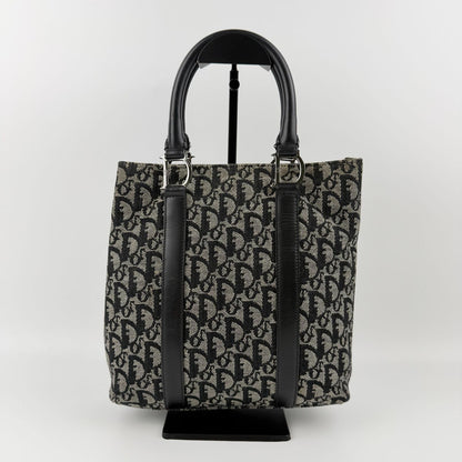 Dior Handbag Black Canvas Vintage