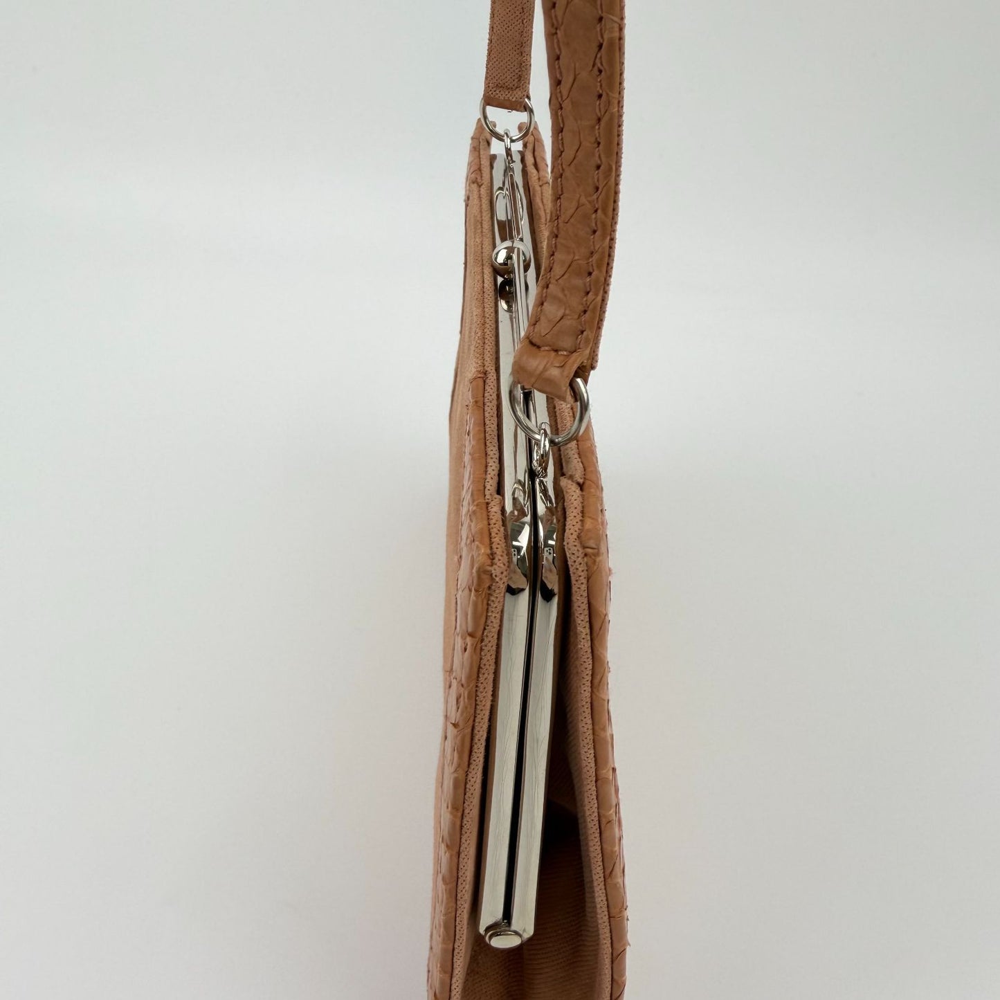 Loewe Handbag Salmon Pink Suede Vintage — view 6