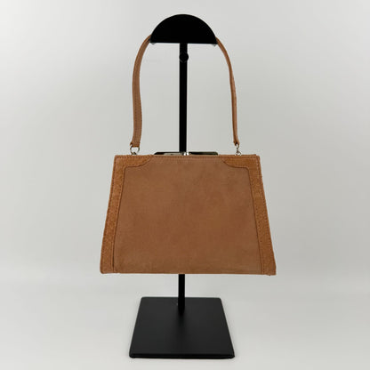 Loewe Handbag Salmon Pink Suede Vintage — view 4