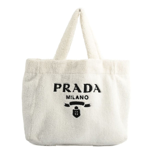 Prada Tote Terry Logo Pile