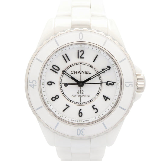 Chanel Watch White Ceramic