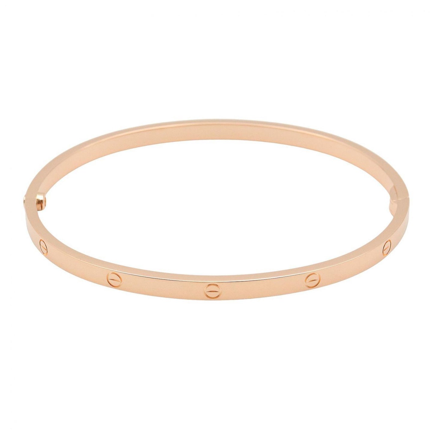Cartier Bangle Love Bracelet SM 18 cm 18k Pink Gold — view 2