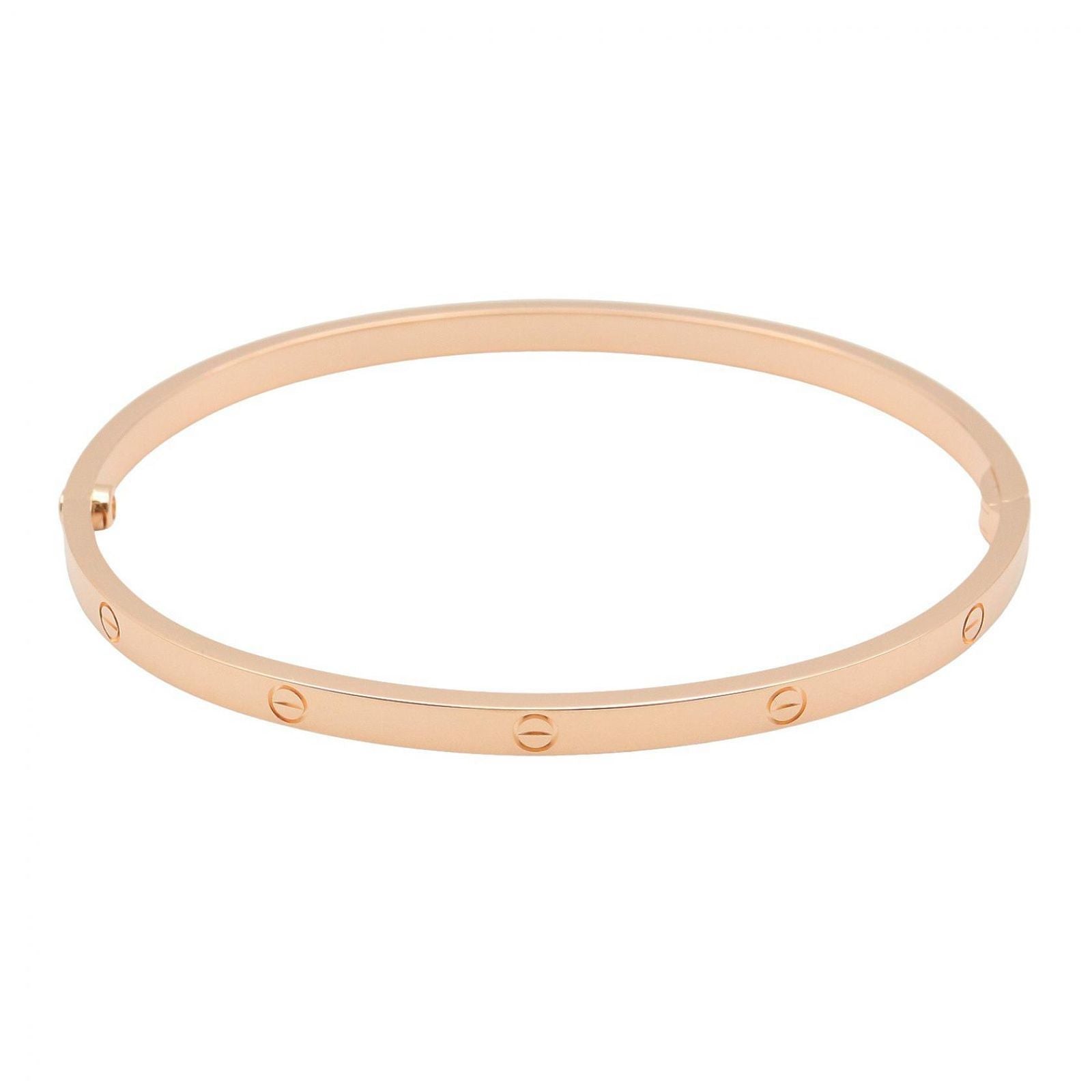 Cartier Bangle Love Bracelet SM 18 cm 18k Pink Gold — view 2