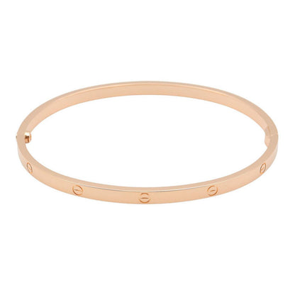 Cartier Bangle Love Bracelet SM 18 cm 18k Pink Gold — view 2