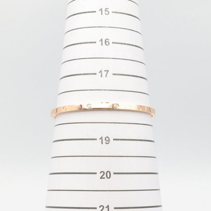 Cartier Bangle Love Bracelet SM 18 cm 18k Pink Gold — view 4