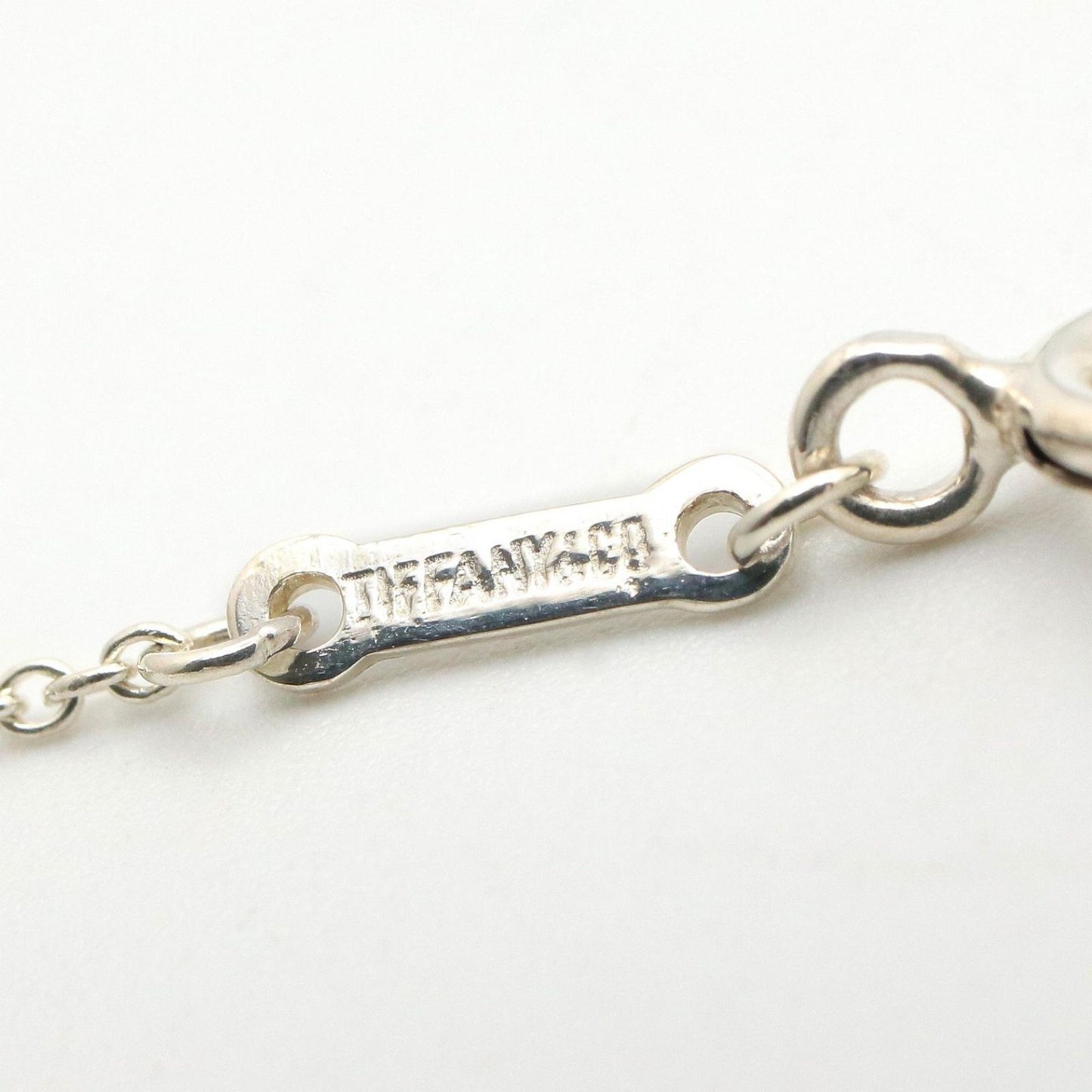 Tiffany & Co Necklace Open Teardrop Pendant 40.5 cm 925 Sterling Silver — view 3