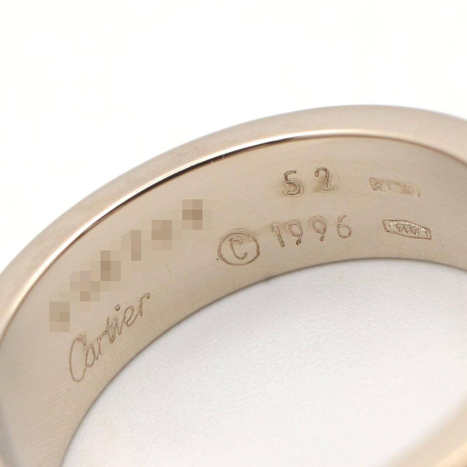 Cartier Ring Love 18k White Gold — view 4